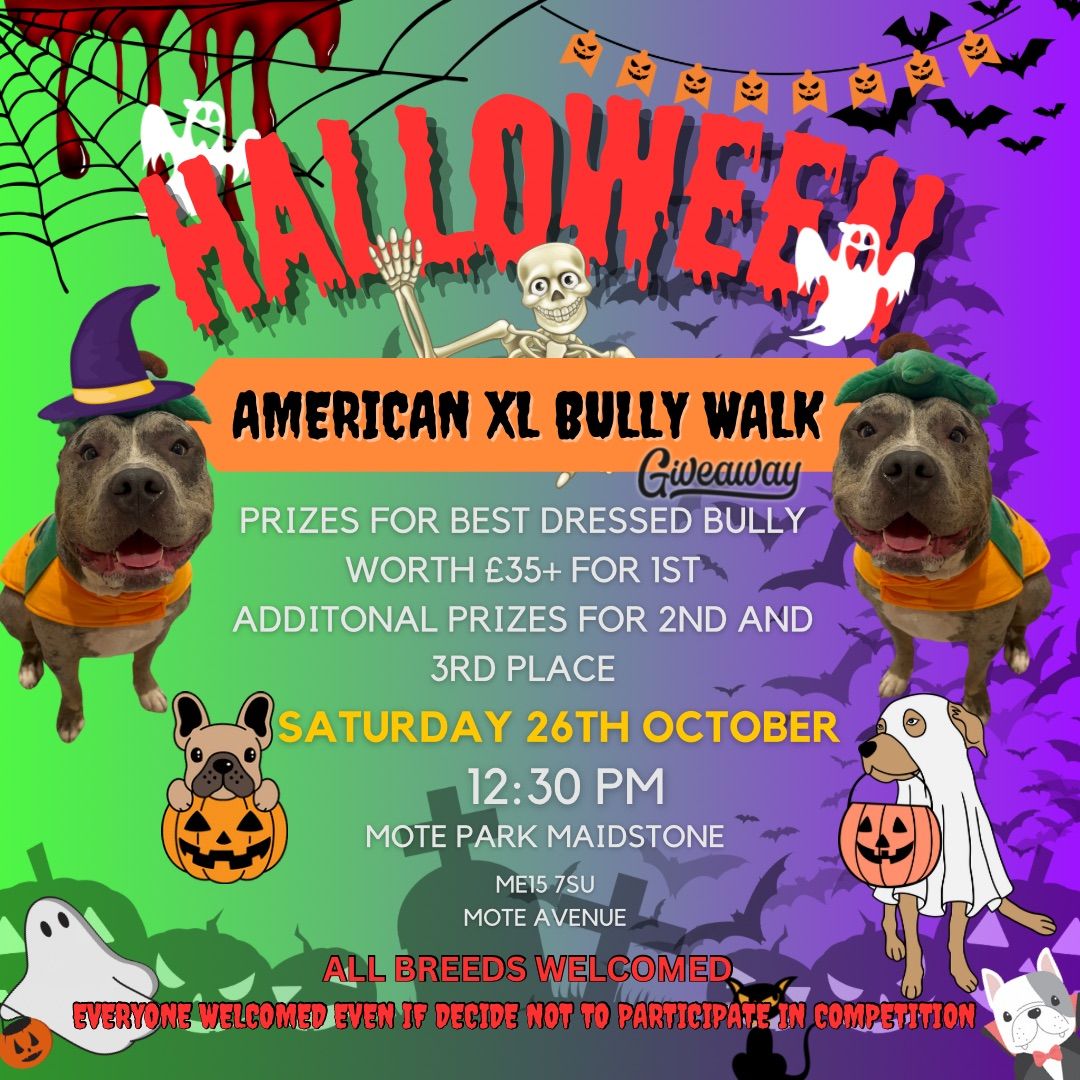 Halloween Dog Costume Walk