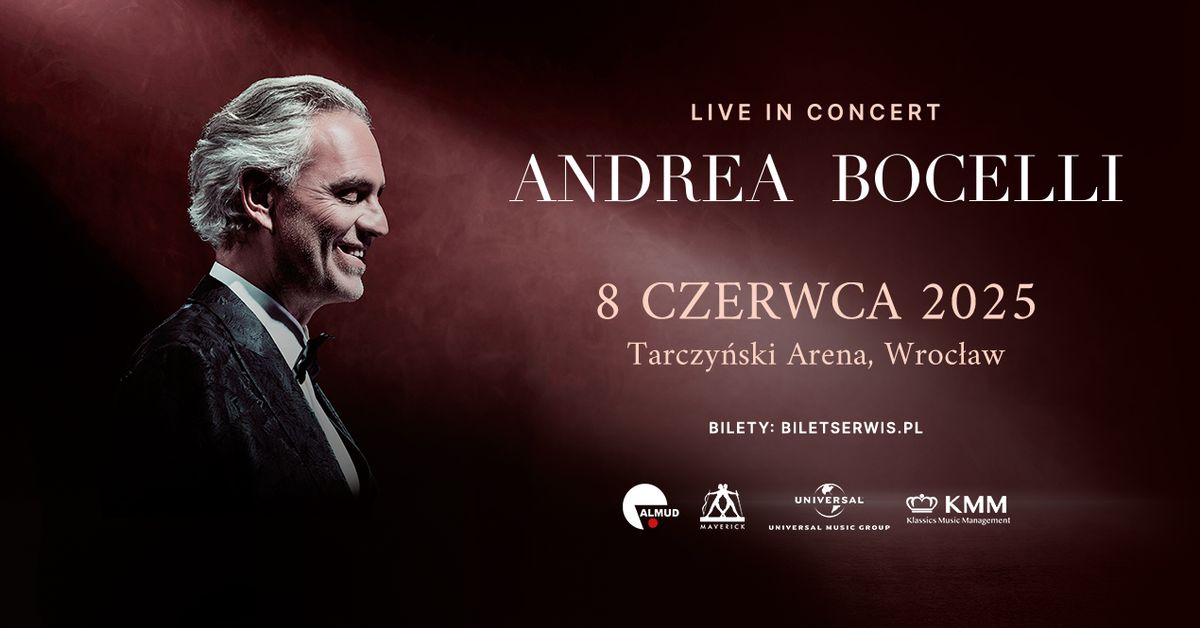 Andrea Bocelli @Wroc\u0142aw, Poland