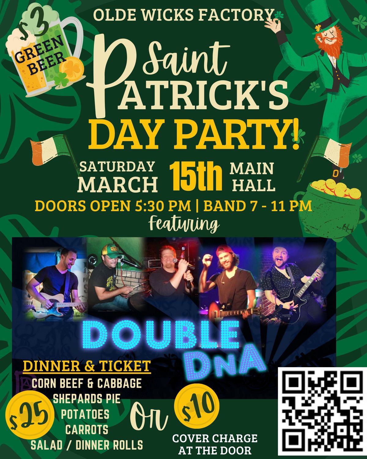 Olde Wicks St Patrick\u2019s Day Party 