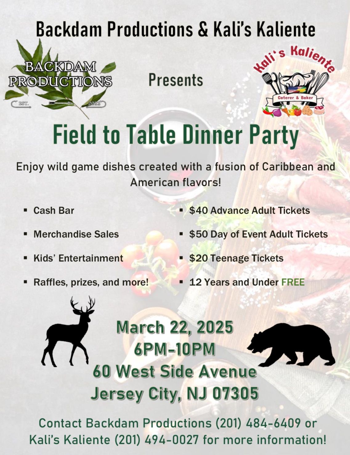 Field to Table Dinner Party