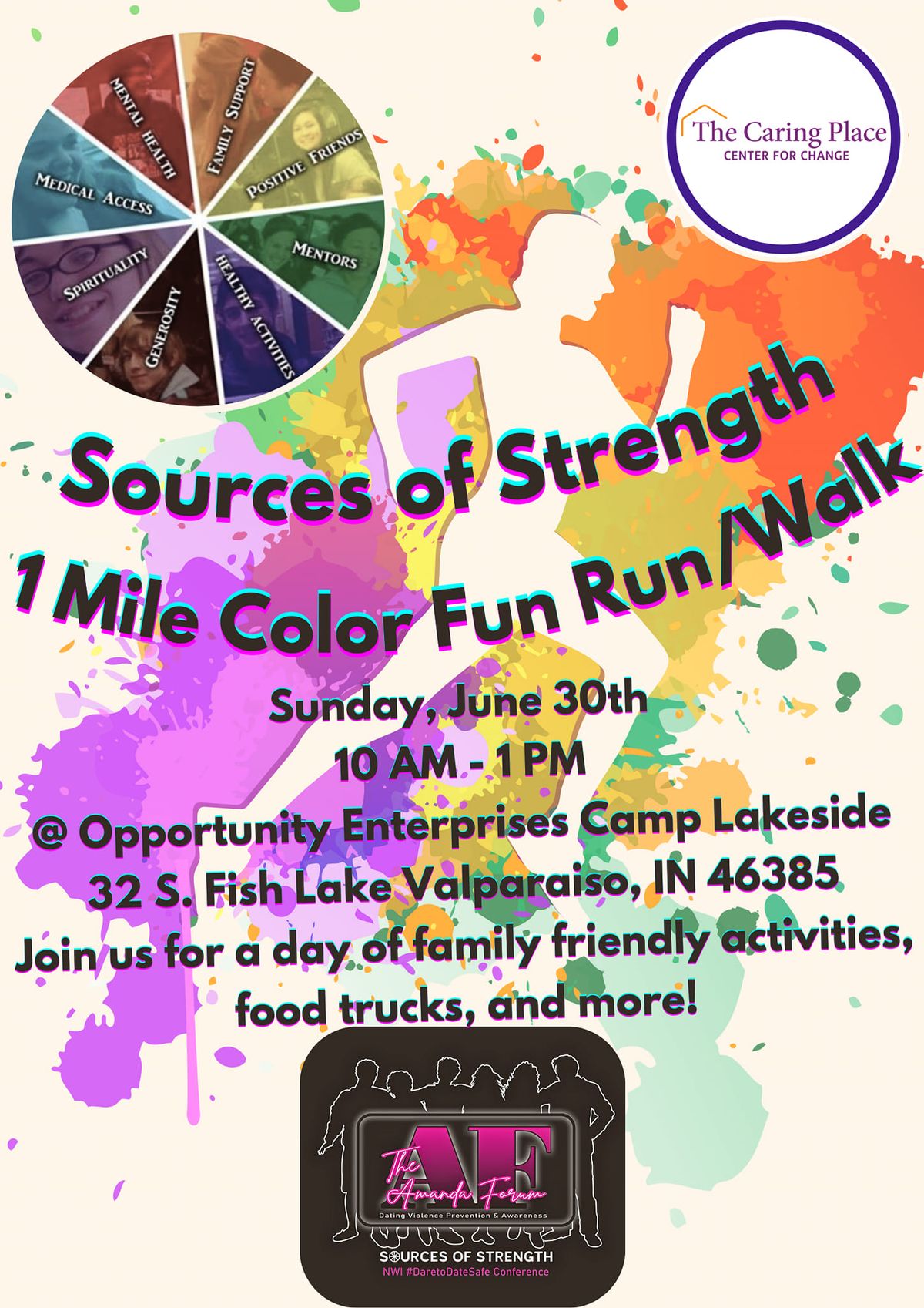 Sources of Strength Color Fun Run\/Walk