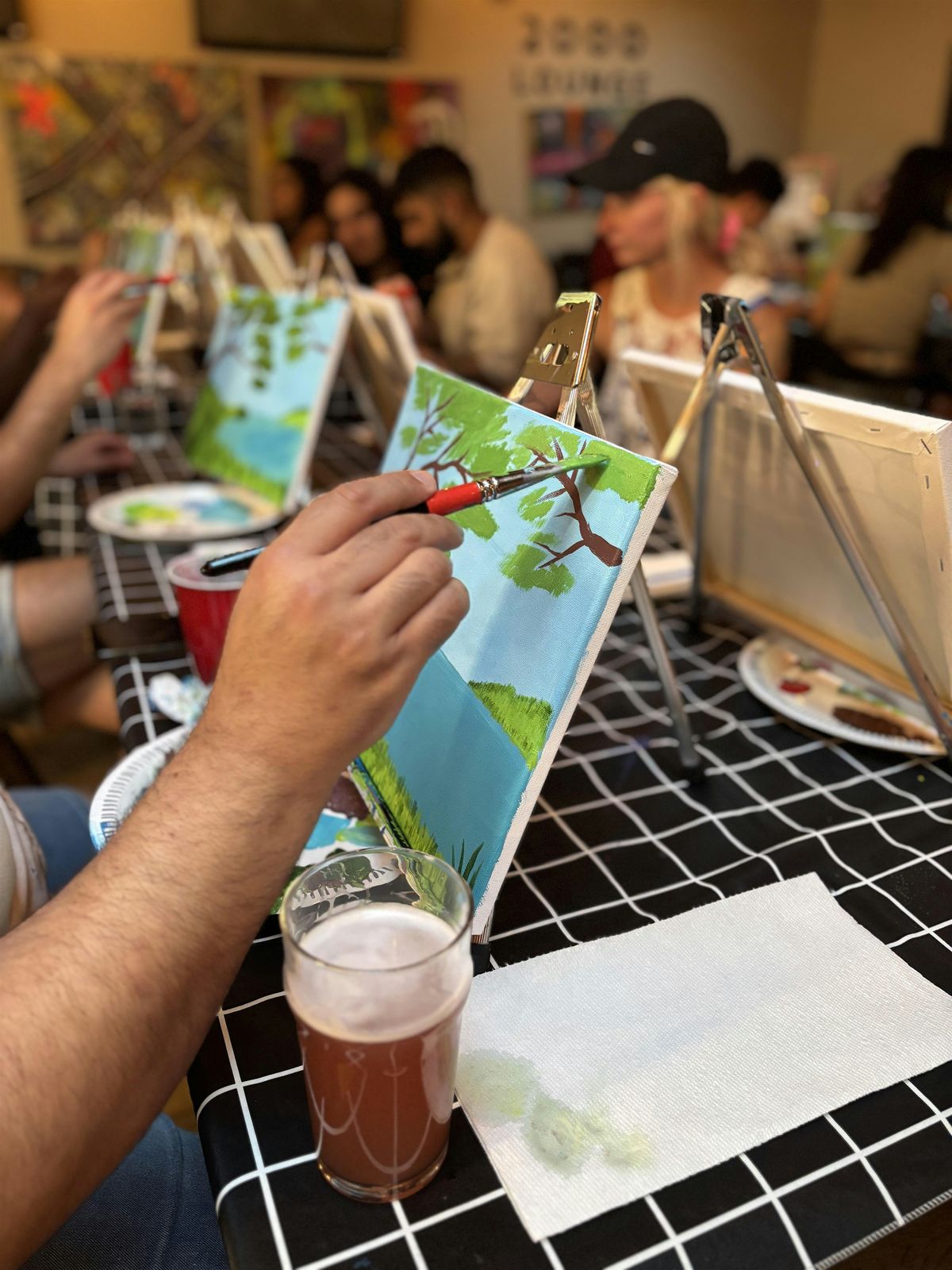 \u2728Paint & Sip @ East Van Brewing - Thursday Dec 18th - 7:30pm-9:30pm