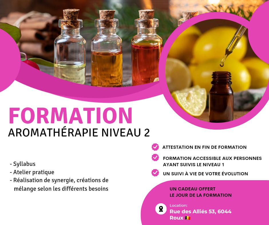 Formation Aromath\u00e9rapie niveau 2