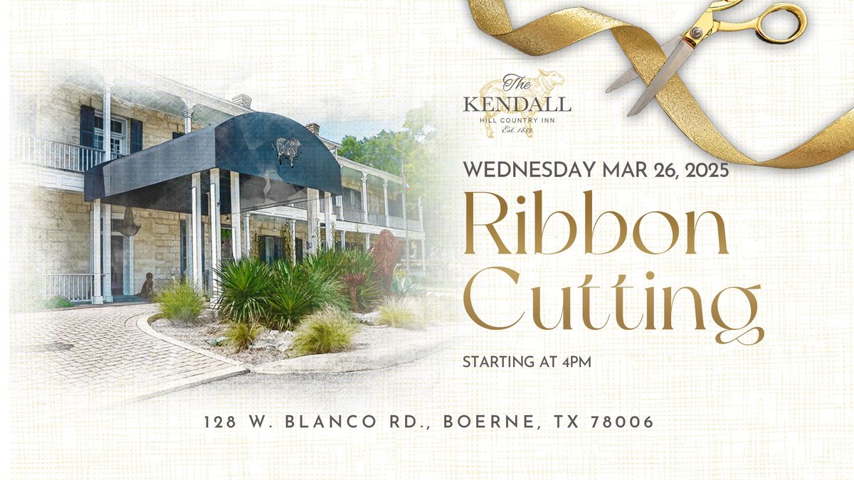  Ribbon Cutting for The Kendall