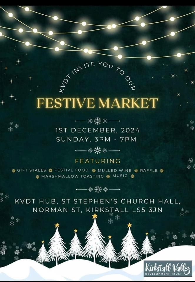 KVDT Invites you to our Festive Market 