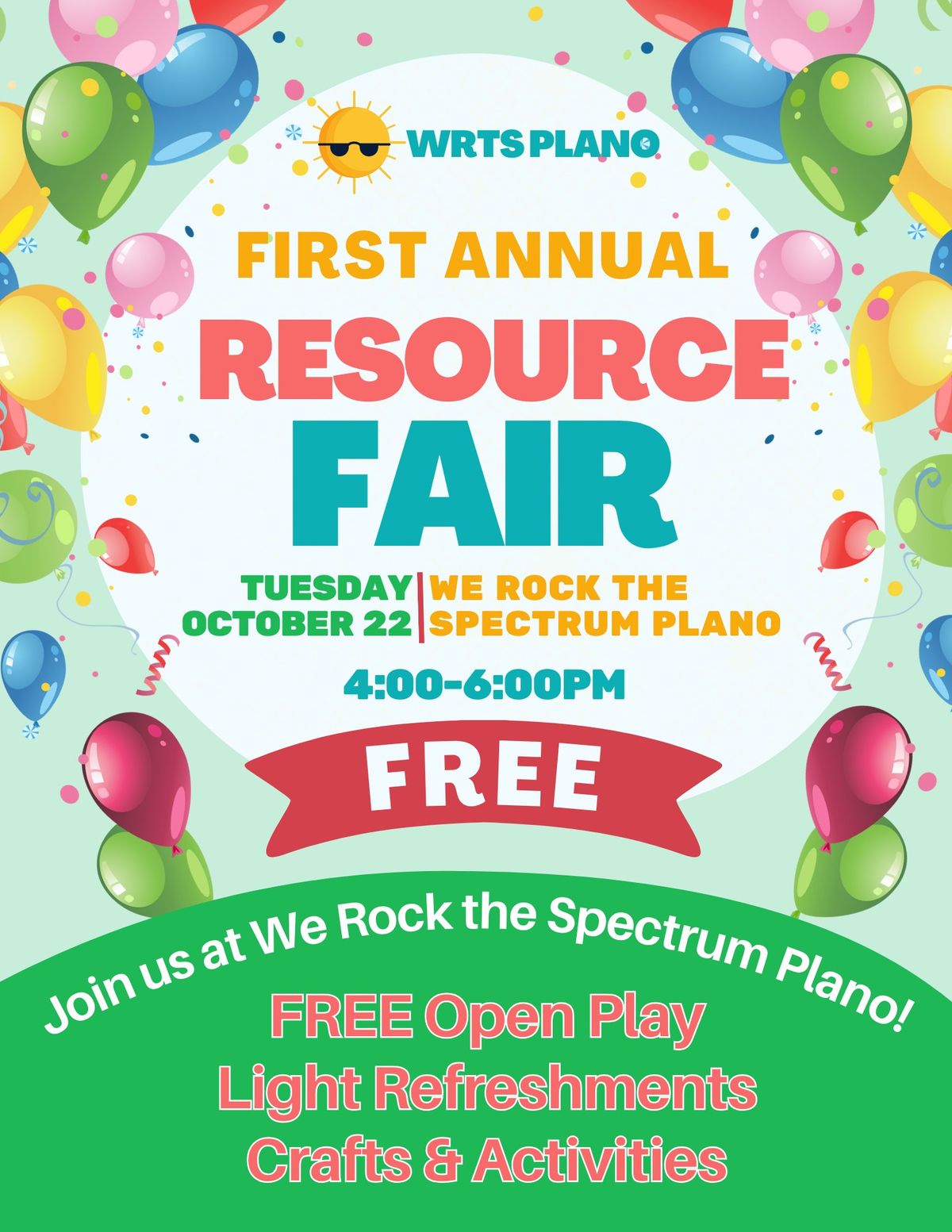 FREE Resource Fair!