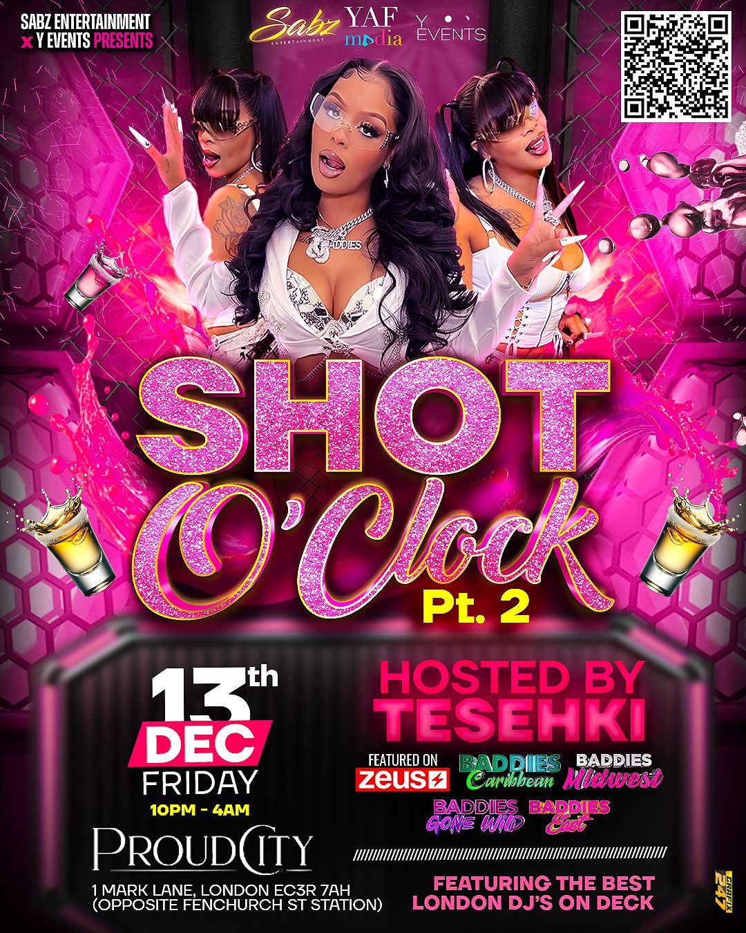 SHOT O\u2019CLOCK PART 2- HOSTED BY TESEHKI 