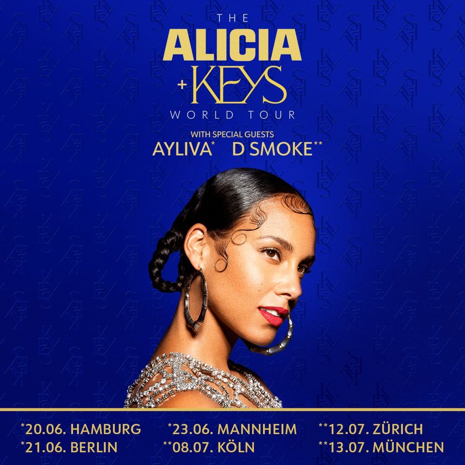 Abgesagt: ALICIA \u2013 THE WORLD TOUR in Hamburg