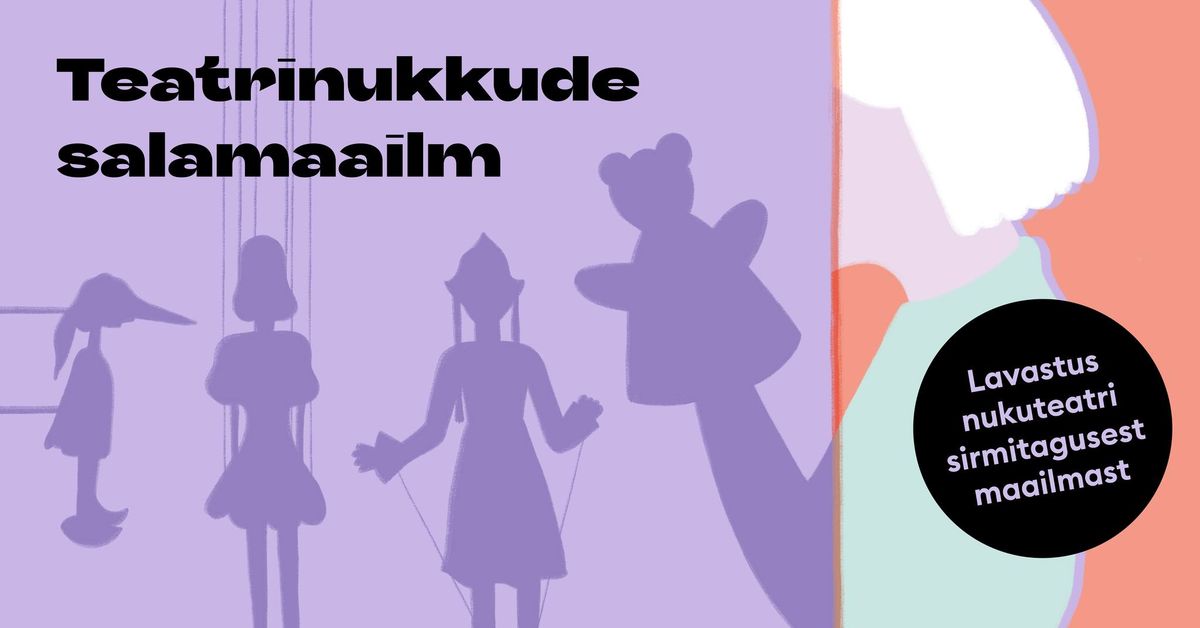 Teatrinukkude salamaailm V\u00f5nnu kultuurimajas