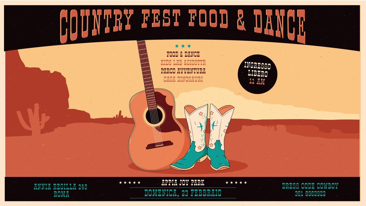 Country Fest - Food & Dance - III Edizione