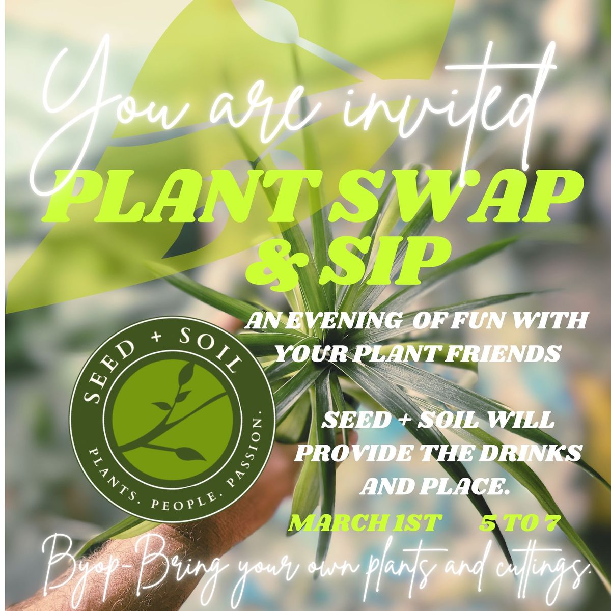 Plant Swap & Sip