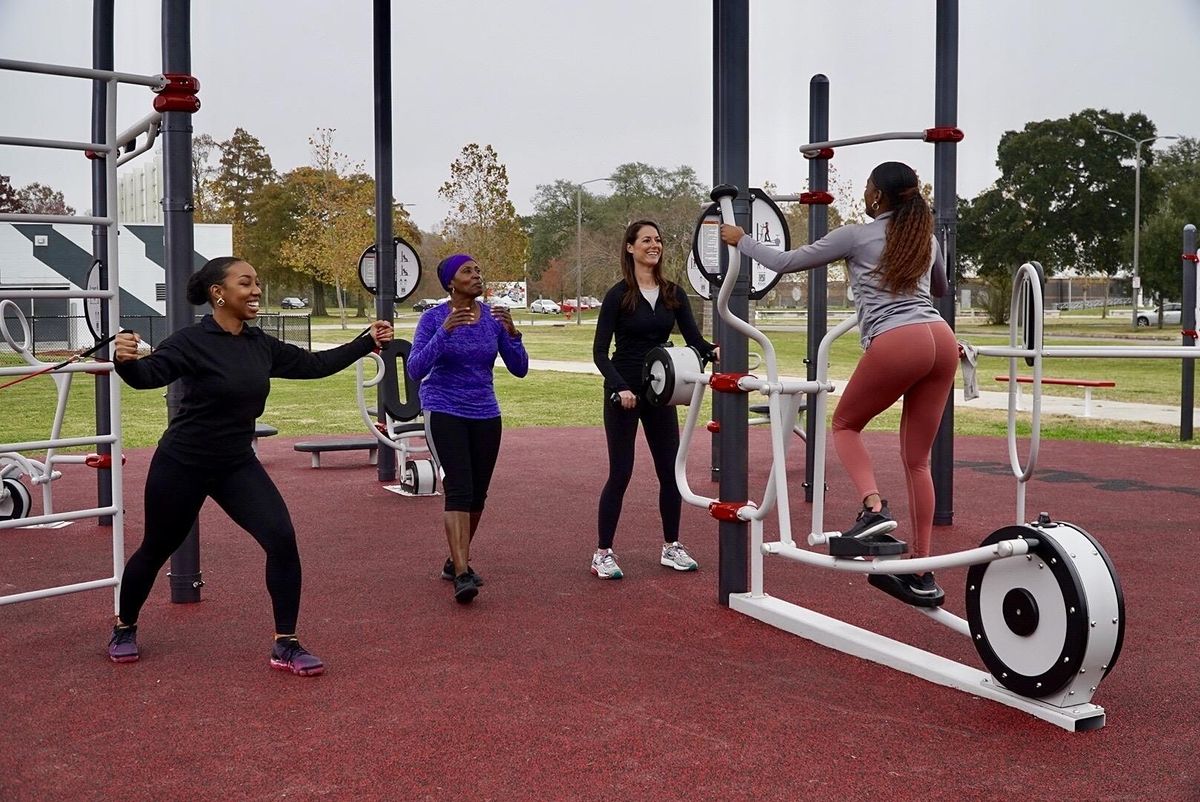 FitLot Method INTRO Class @ Joe Brown Park, New Orleans