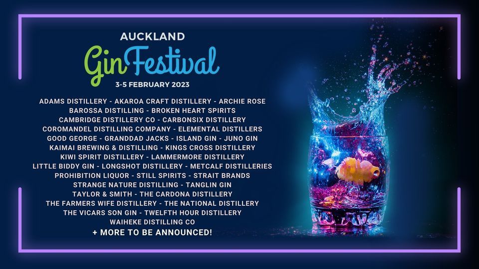 Auckland Gin Festival 2023