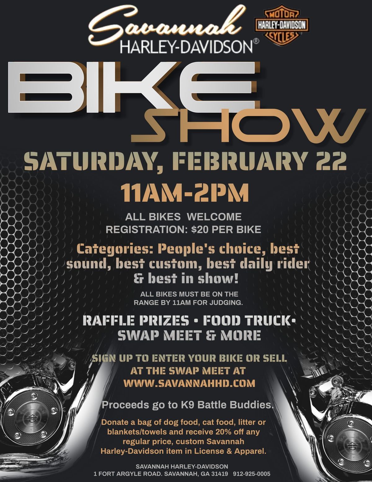 Winter bike show & swap meet 