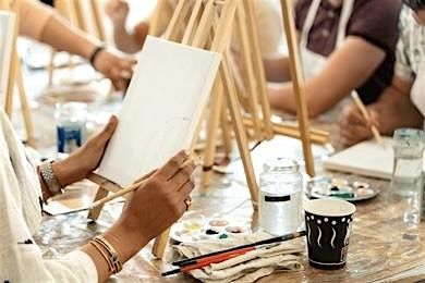 Caregivers Paint & Sip Tea Party