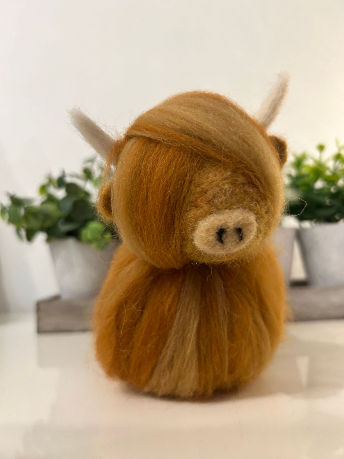 NOW FULLY BOOKED, see additional morning sessionFelted Highland Cow Workshop