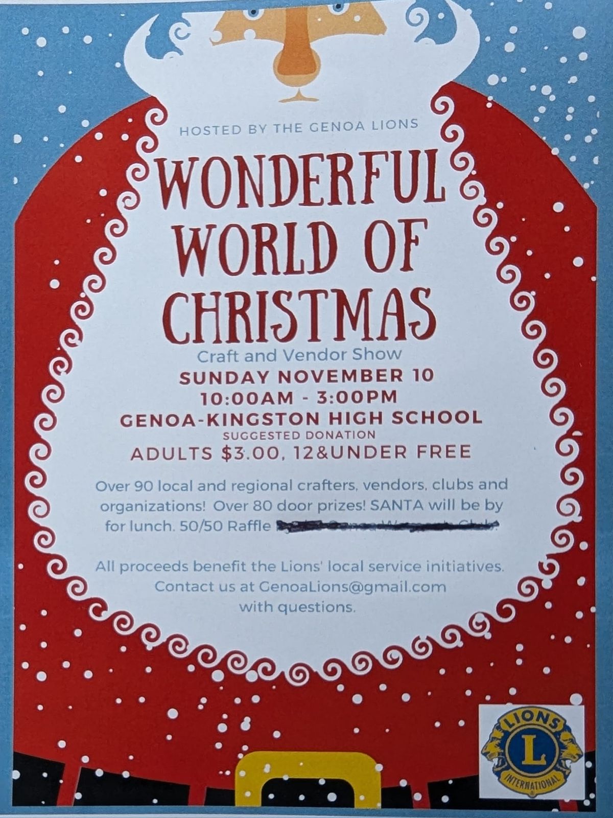 Genoa Lions: Wonderful World Of Christmas 