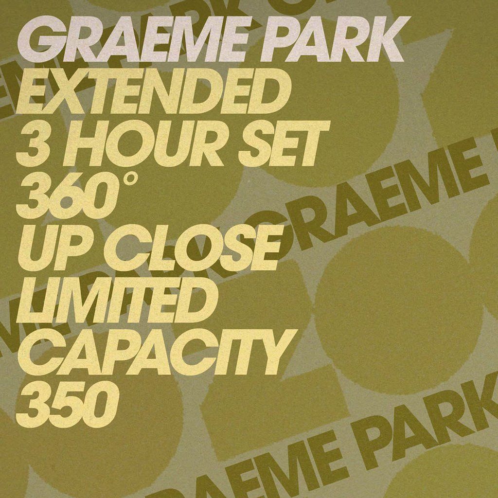 Graeme Park  -  ZOO Extended up close 350 cap venue