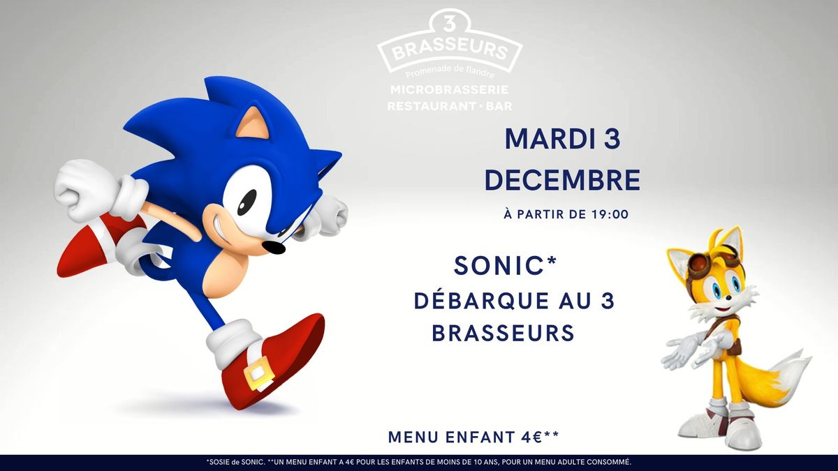 SONIC, un invit\u00e9 in\u00e9dit ! 