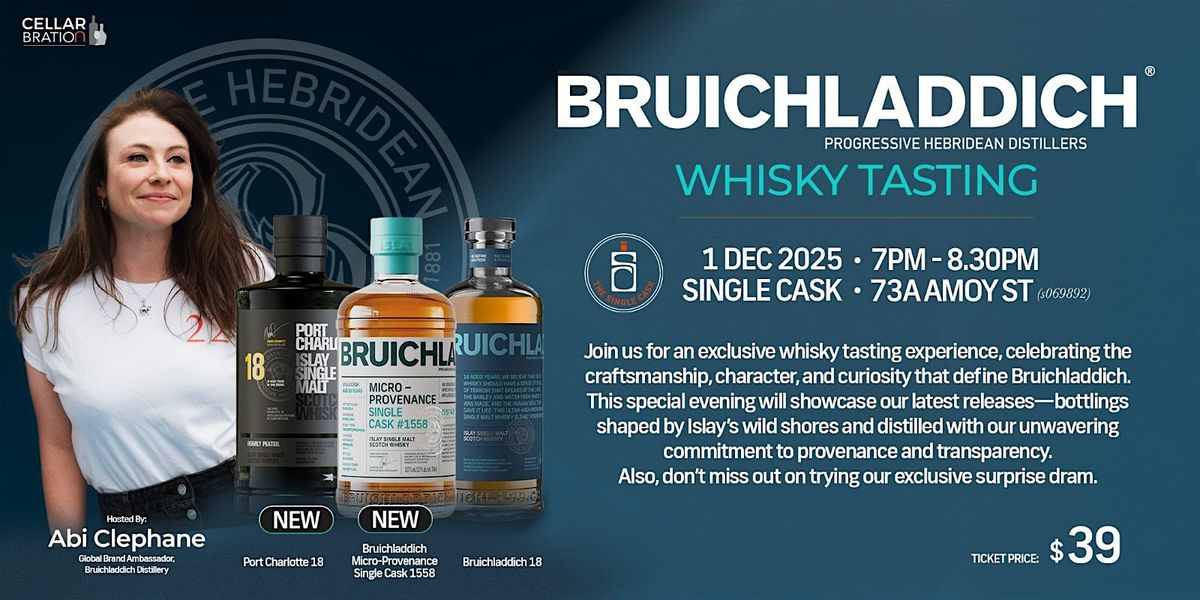 Bruichladdich Masterclass with Abi