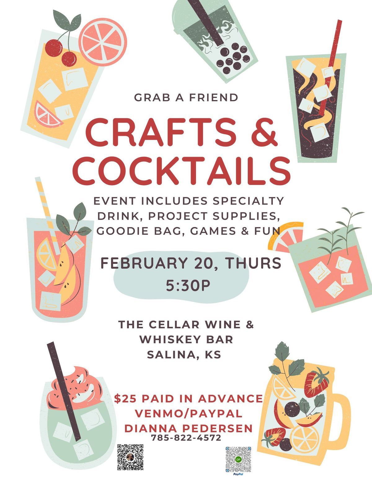 Crafts & Cocktails - Salina