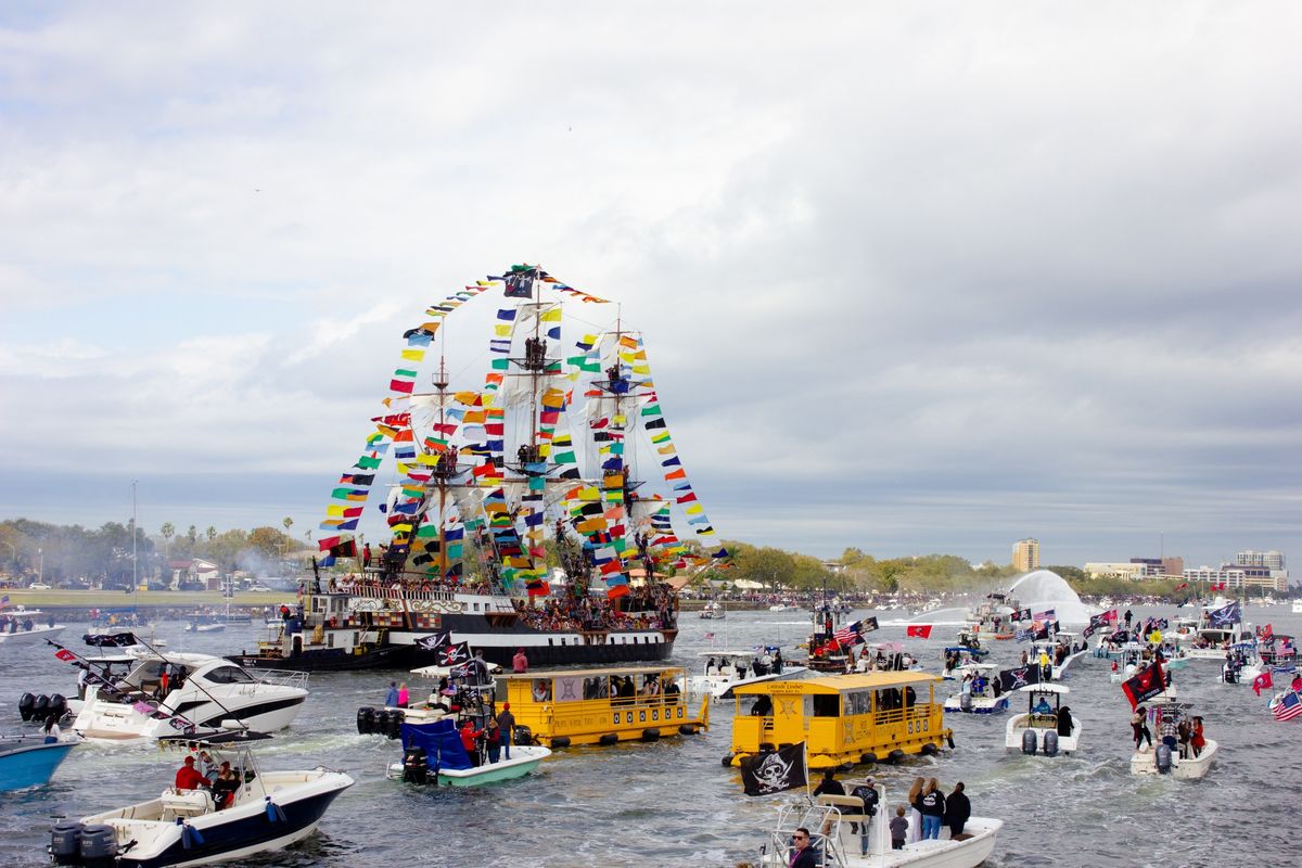  Gasparilla Invasion on Pirate Water Taxi