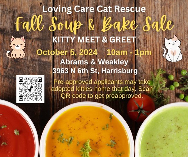 FALL SOUP AND BAKE SALE