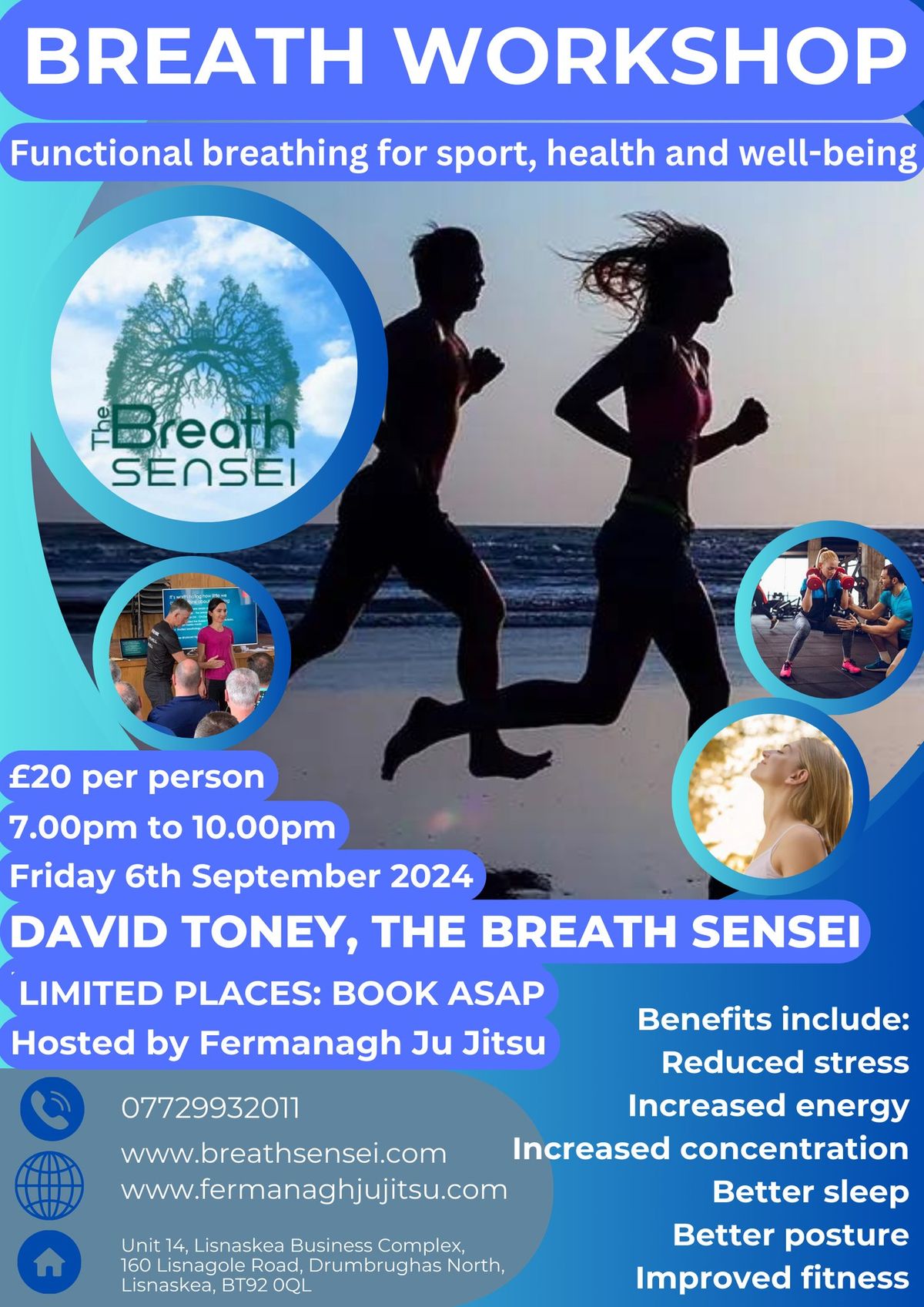 Breath Workshop: Functional Breathing for Sport, Health and Well-Being