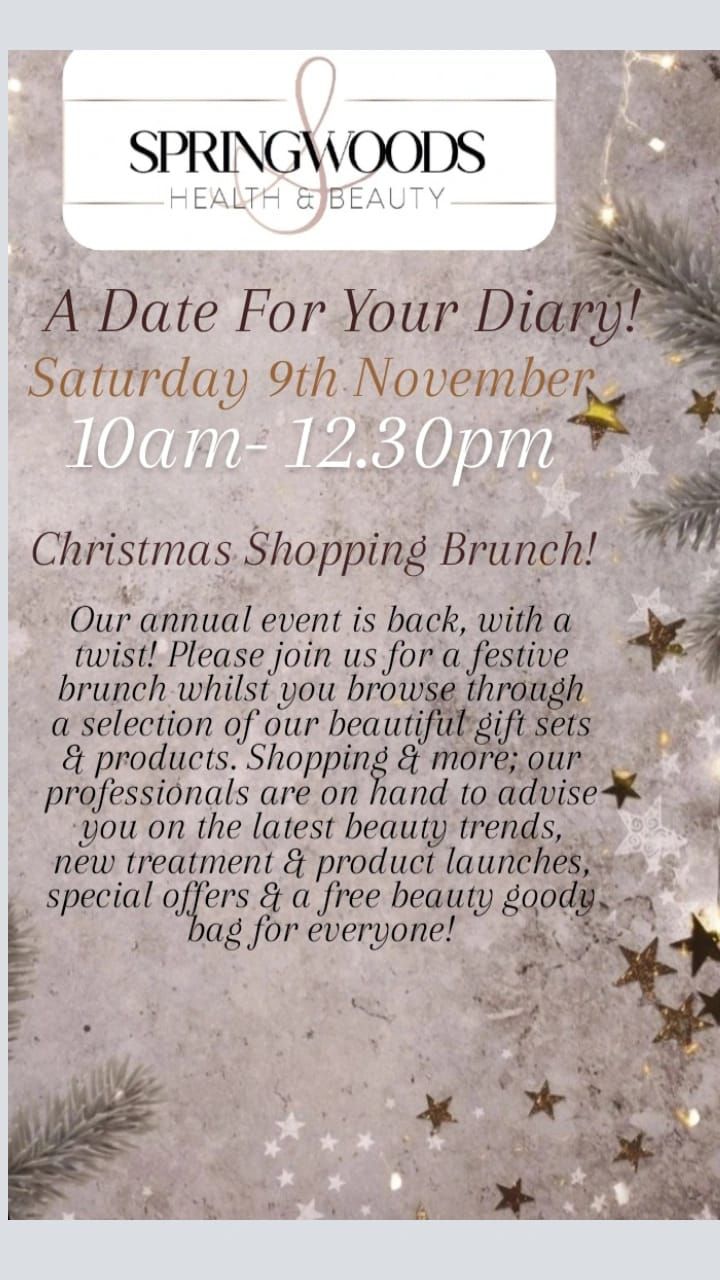 Christmas Brunch- Shopping Event