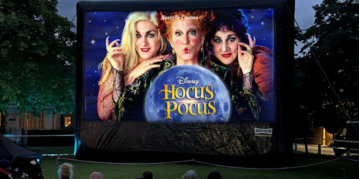 Halloween showing of Hocus Pocus at Sandwell valley country park