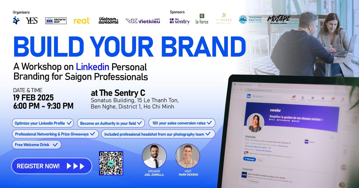 Build Your Personal Brand: A Linkedin Workshop for Saigon Professionals