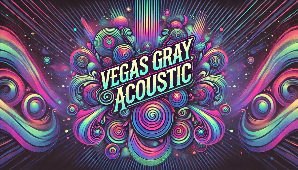 Vegas Gray Acoustic at Pesca by Michael\u2019s