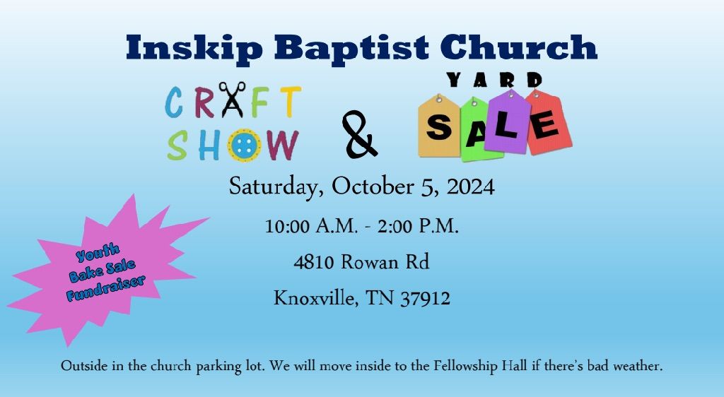 Craft Show & Yard Sale