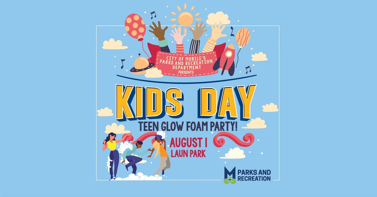 Kids Day Teen Glow Foam Party