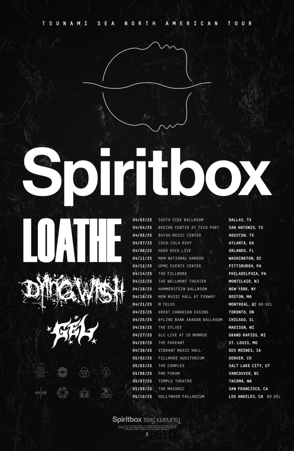 Spiritbox at Toyota Oakdale Theatre