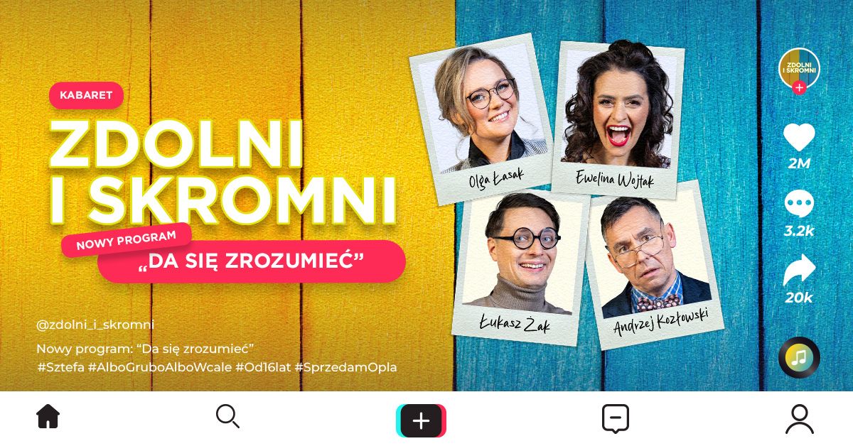 RYDU\u0141TOWY: Zdolni i Skromni - "Da si\u0119 zrozumie\u0107"