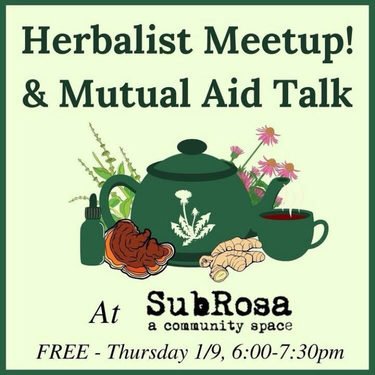 Join us for an evening of meeting and greeting other herbalists in the Santa Cruz community 