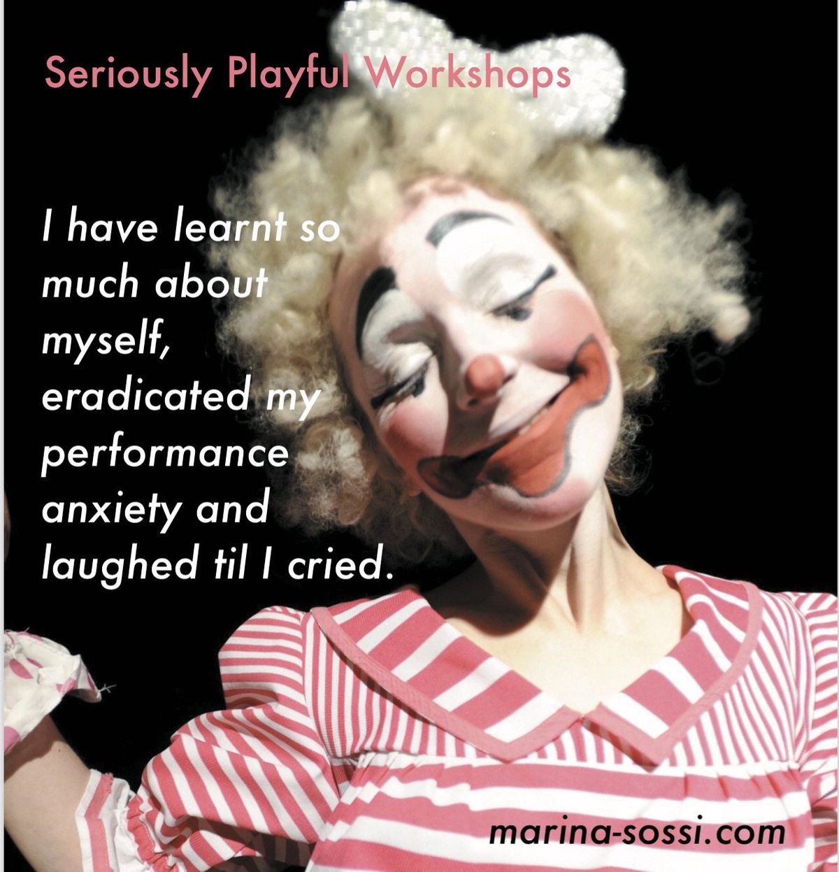 Seriously Playful Clowning Workshop