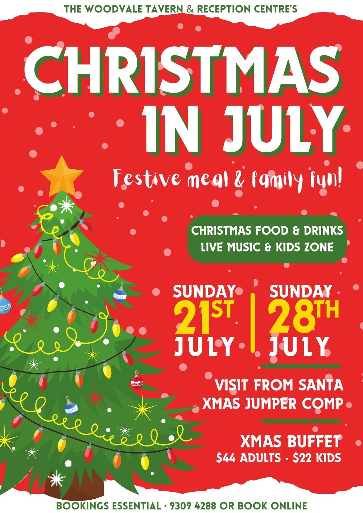 Christmas in July Family Celebration Day