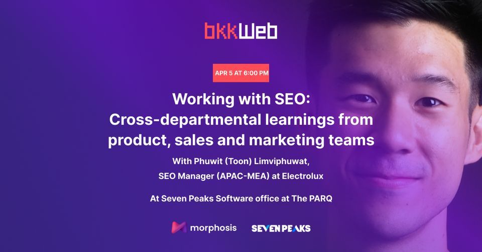 Working with SEO: Cross-departmental learnings from product, sales and marketing teams