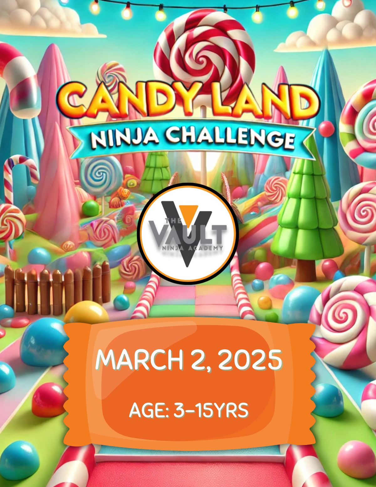 Candy Land Ninja Challenge