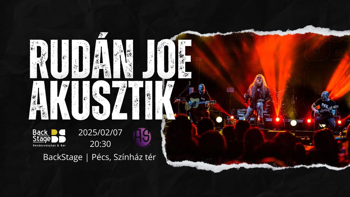 Rud\u00e1n Joe Akusztik koncert | BackStage 