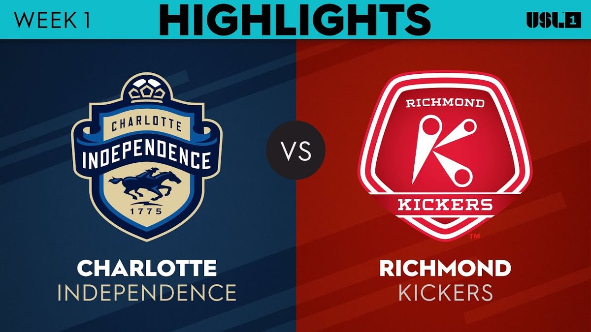 Charlotte Independence at Richmond Kickers