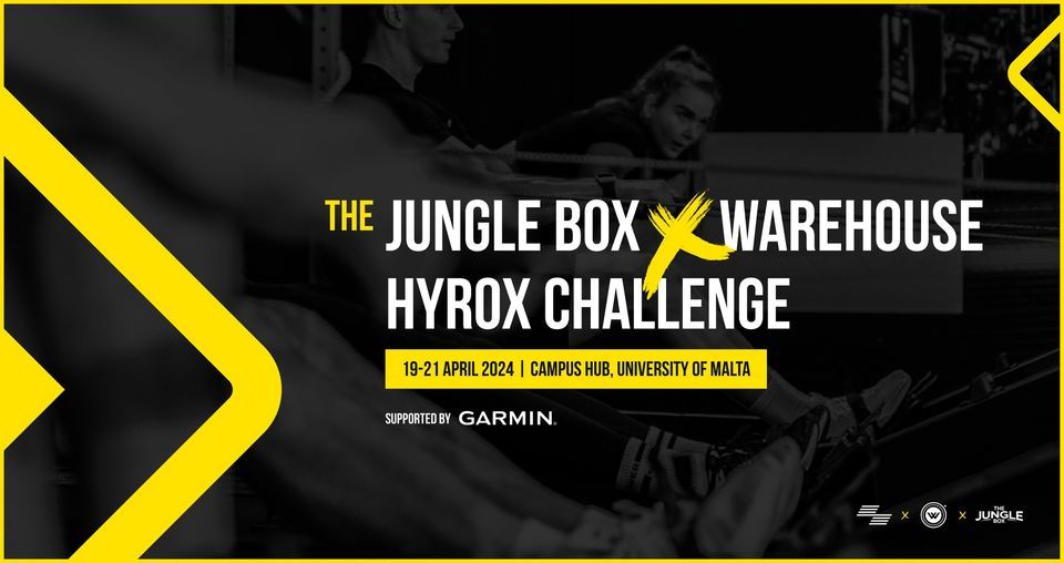 The Jungle Box x Warehouse HYROX Challenge | April 2024