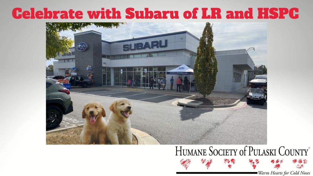 Adoption Event at Subaru of Little Rock