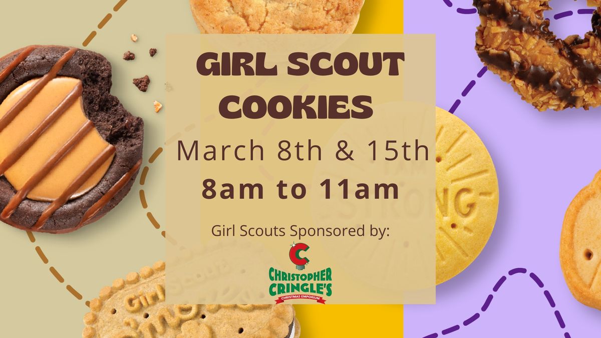 Girl Scout Cookie Sales at the Market