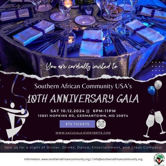 SACU's 10 Year Anniversary Gala