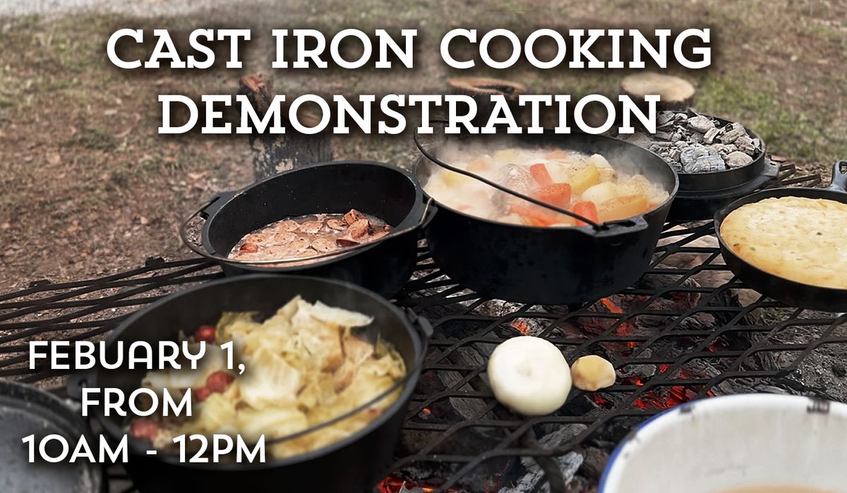 Domestic Demonstration - Cast Iron Cooking