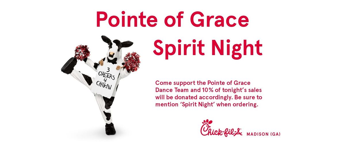 Pointe of Grace Spirit Night