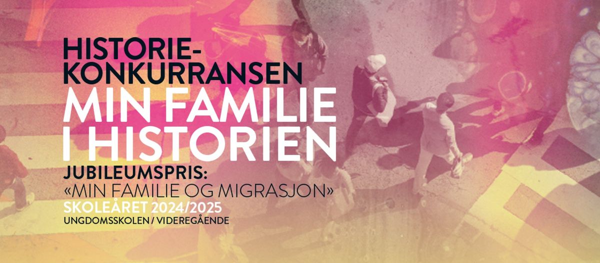 HIFOs historiel\u00e6rerseminar 2024 - \u00abMin familie og migrasjon \u2013 til og fra, f\u00f8r og n\u00e5\u00bb